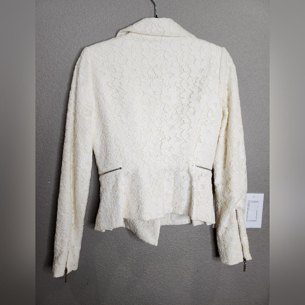Marciano cream colored lace jacket‎ - Picture 3 of 10